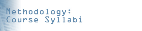 methodology: syllabi